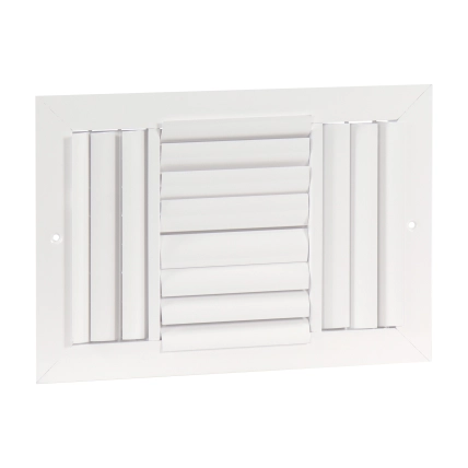 CM4 — Aluminum Curved Blade, 4-way Register, MS damper Product Image